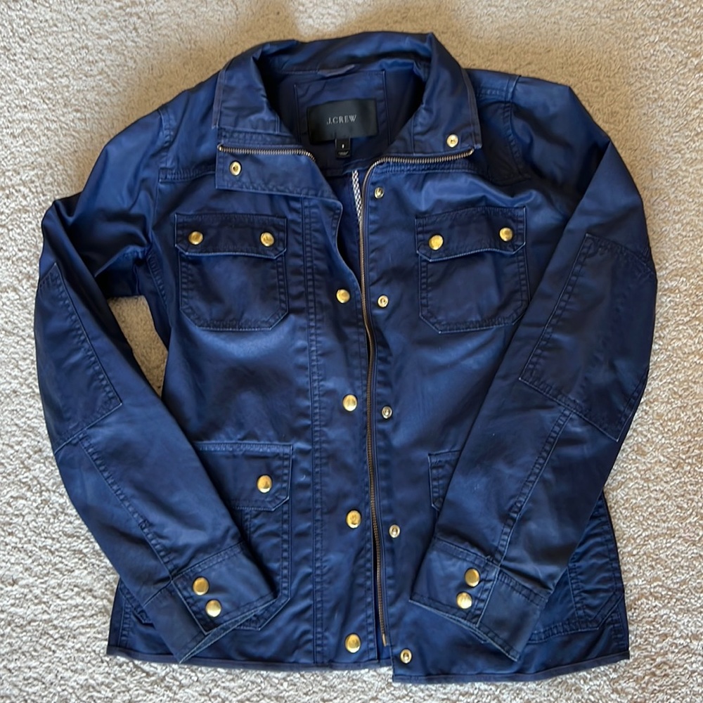J. Crew Navy Downtown Field Utility Jacket